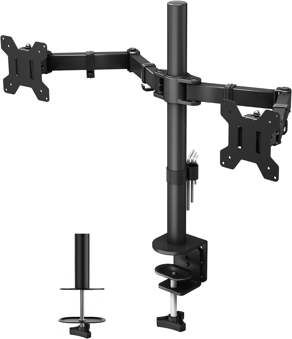 Support Ecran PC 2 Ecran 13-27 Pouces, 10 Kg Par Bras